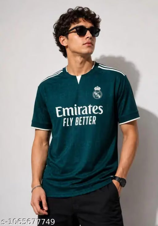 Football RealMadrid Dark Green Bellingam 5 Sport Jersey