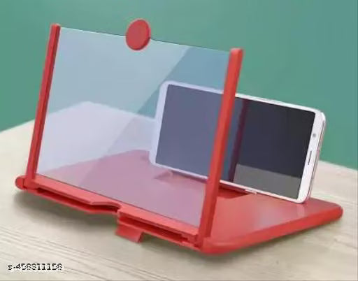 Mobile Phone Holder With Video Screen Amplifier, Mobile Phone 3D Screen Magnifier, Mobile video screen larger, mobile big screen, mobile screen, home theatre